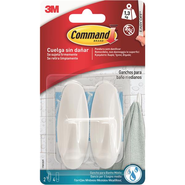 Colgador adhesivo serie Command.