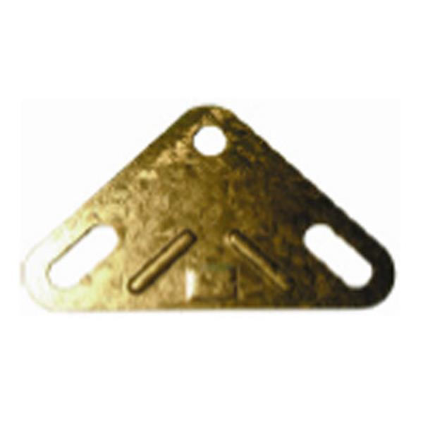 Escuadra refuerzo angular galvanizada.