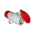 BASE CETAC 1100057 3P+N+T 380V/16A ROJO