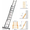 ESCALERA 2TR.EXT-C/C3330 2X10 2,96M-4,80