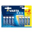 PILA ALC.64903-LR-03 AAA BLIS(6+2) VARTA